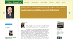 Desktop Screenshot of elliottgreenleaf.com